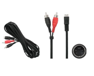 Καλώδιο s-video σε 2 RCA ΉΧΟΥ  S-Video SVHS to 2x RCA Cable Lead Cord Connector 1μ