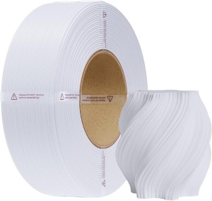 Creality CR-PETG White - No Reel 3D Printer Filament, Hard Glossy, Tensile 49MPA, 1 kg Spool1.87