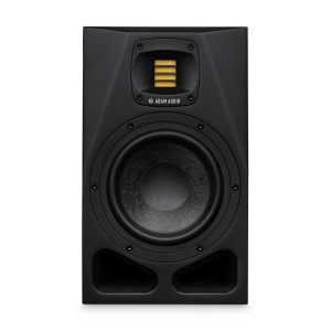Adam A7V Selbstverstärkender Lautsprecher, Studiomonitor, 2 Wege, 130 W (Einheit), Schwarz