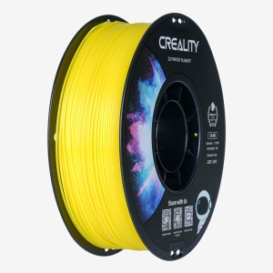 Creality CR-ABS Yellow 3D Printer Filament, Large Object Stability, Tensile Str. 43MPA, 1 kg Spool1.