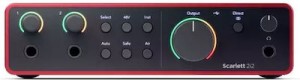 ΚΑΡΤΑ ΗΧΟΥ USB 2IN/2OUT - SCARLETT 2I2 4TH GEN