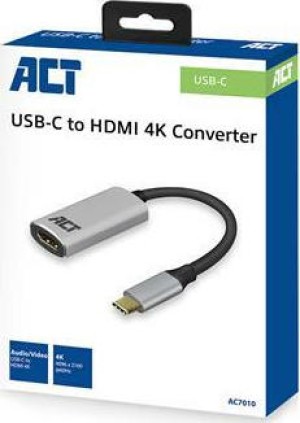 Act - AC7010 - (adattatore tipo-C maschio a HDMI femmina)