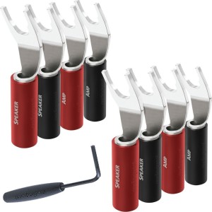 Audioquest Spade macho 8pcs (suregrip-spades-s)