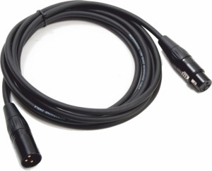 Bridgecable-Kabel XLR-Stecker - XLR-Buchse 10 m (TMC04D)