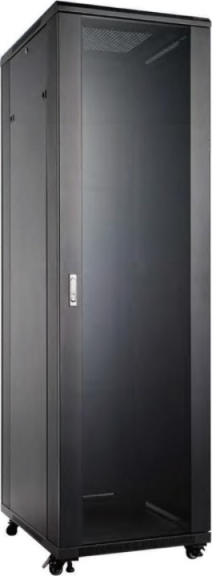 Safewell® Floor Cabinet RACK 37U W60/W80 Black 800kg SNB6837