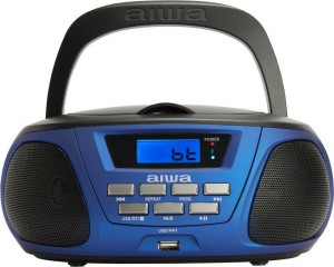 AIWA BLUETOOTH BOOMBOX CD/MP3 AZUL - BBTU-300BL