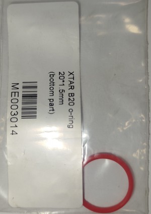 XTARB20 O-RING 20* 1.5mm (botton part)