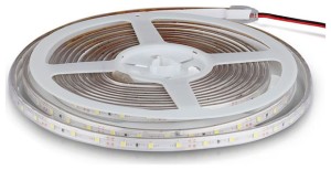 V-TAC Tαινία LED DC:12V SMD3528 5W/m IP65 3000K θερμό λευκό ρολό 5m 212032-2032