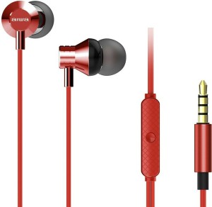 Aiwa ESTM-50RD In-ear Manos libres con conector de 3.5 mm Rojo