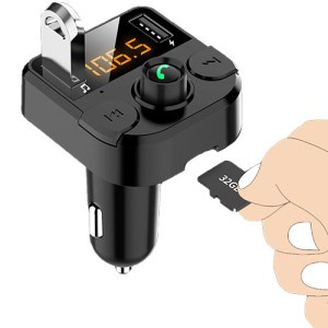 LAMTECH 3 IN 1 BLUETOOTH CAR FM TRANSMITTER