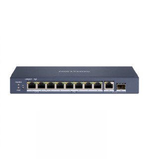 HIKVISION DS-3E0510HP-E  Layer 2 unmanaged 10 port Gigabit Switch.