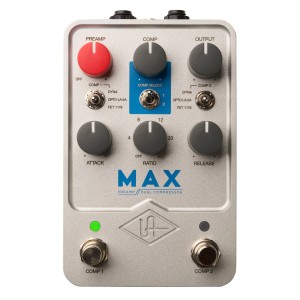 Preamplificador y compresor dual UAFX MAX de Universal Audio