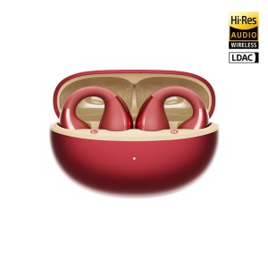 QCY Crossky C30S Red (QT33S) Open Ear BT6.0 LDAC/AAC/SBC Earbuds 40h Call noise AI cancelation Dual