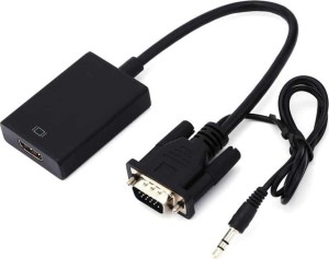 Muzik Μετατροπέας 3.5mm / VGA male σε HDMI female 1τμχ VD-242