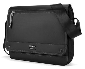 ARCTIC HUNTER τσάντα ώμου K00093 με θήκη laptop 14, μαύρη