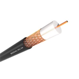 ACCORDIA RG 59 B/U, Cable de cámara con especificaciones técnicas Mil-C-17