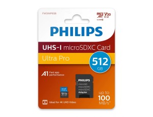 Κάρτα Μνήμης MicroSDXC Philips Ultra Pro 512 gb