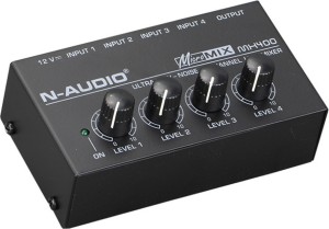 N-AUDIO MX400 4-Kanal-Mischpult