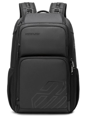 ARCTIC HUNTER τσάντα πλάτης B00461 με θήκη laptop 15.6, μαύρη