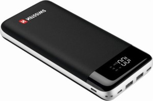 Swissten Black Core (220 139 29) Power Bank 30000 mAh 18 W mit USB-A-Anschluss und USB-C-Anschluss Quick Charge 3.0 Schwarz