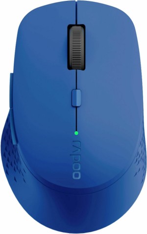 Ratón inalámbrico multimodo Rapoo M300 azul