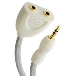 FLX-MINI Splitter – Flexible 3.5mm Mini Plug > 2x 3.5mm Jacks