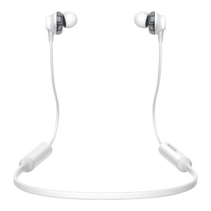 Aiwa ESTBT-450WT Ασύρματα Ακουστικά In-Ear με τηλεχειριστήριο + Μικρόφωνο
