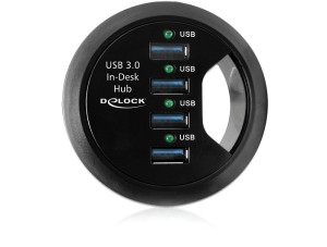 Delock 61989 Hub para escritorio de 4 puertos USB 3.0