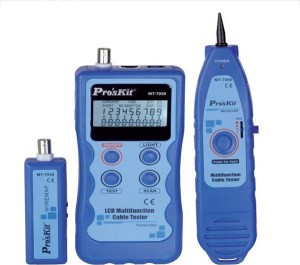 TELEPHONE LAN CABLE TESTER WITH LCD & USB SIGNAL GENERATOR MT-7059 S / PROSKIT