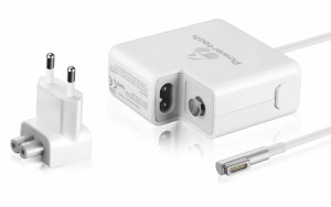 POWERTECH φορτιστής laptop PT-288 για Apple, 60W, 16.5V/3.65A, λευκός