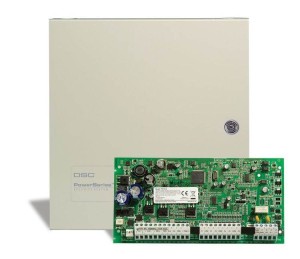 DSC POWERSERIES PC1616NKE Hybrid-Alarmzentrale 6 bis 16 verdrahtete Zonen