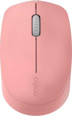 Wireless Optical Mouse silent Rapoo M100 pink