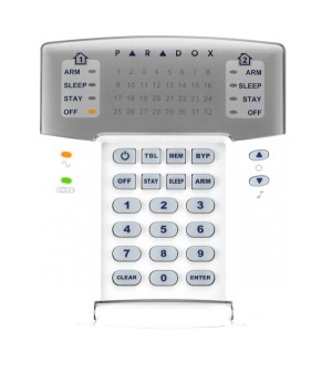 Paradox K32+ LED Πληκτρολόγιο 32 ζωνών