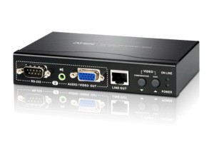 Athens VB552 VGA / Audio / RS-232 Cat 5 Repeater With Dual Output (1600 x 1200 @ 150m)