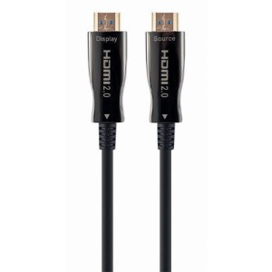 Cablexpert Cavo ottico attivo Aoc HDMI 2.0 HDMI maschio - HDMI maschio 80 m Nero