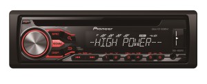 Pioneer DEH-4800FD Radio-CD with Hi-power 4 x 100 Watt amplifier, direct control of iPhone and Android and USB