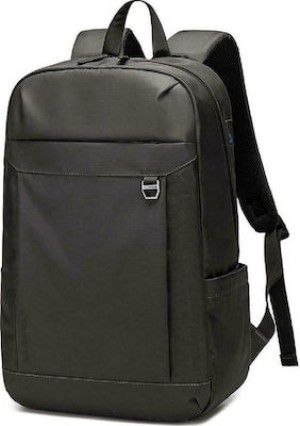 GOLDEN WOLF τσάντα πλάτης GB00400-BK, με θήκη laptop 15.6, μαύρη