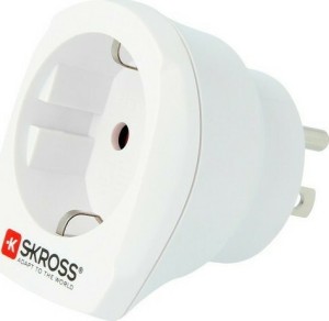 Skross 1.500203-E Steckeradapter von Griechenland nach Amerika