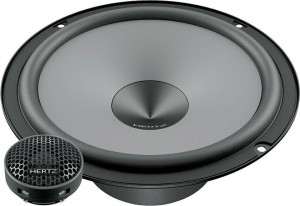 Hertz Uno K 165 Par de altavoces coaxiales de 2 vías 6.5-16.5 cm Potencia 300 vatios pico a 4 ohmios