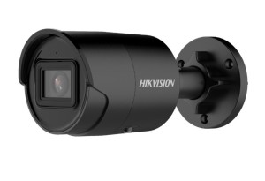Cámara web Hikvision DS-2CD2043G2-IU negra de 4 MP AcuSense de 2.8 mm