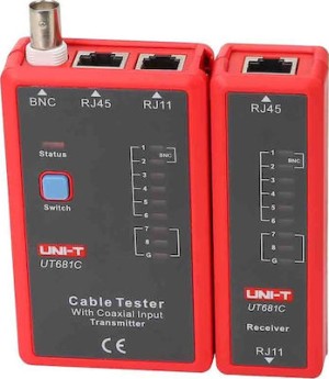 Uni-T UT-681C Tester Καλωδίων Δικτύου