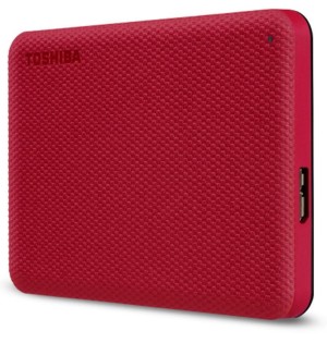 Toshiba Canvio Advance 1TB USB 3.2 Εξωτερικός HDD Κόκκινος