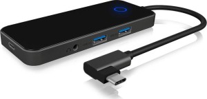 ICY BOX IB-DK4025-CPD 8-in-1 USB Type-C DockingStation with integrated cable / 6