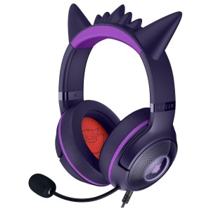 Kraken Kitty V2 Gengar Pokemon Ed. – RGB – USB 7.1 Gaming Headset – Purple Ears – PC&nbsp;/&nbsp;PS5&nbsp;/&nbsp;SWITCH