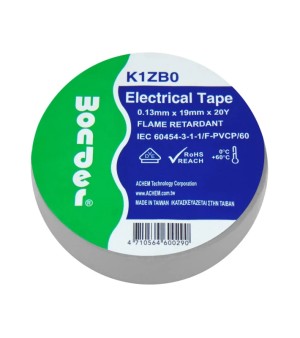 ΤΑΙΝΙΑ ΜΟΝΩΤΙΚΗ PVC 0.13X19X20Y ΓΚΡΙ K1ZB0 WND