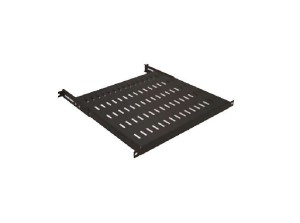 Mirsan 1U SHELF FOR RACK D=1000 50kgr L=70cm (+ Brackets) RAL9005 SBR100.01YK