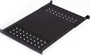 Elegant - PABLRKSR80 - Shelf 1U For Rack With Depth 80cm 50Kgr L = 50-57mm (Black