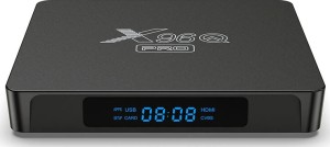 Smart-TV-Box X96Q-PRO, 4K, H313, 2 GB/16 GB, WLAN 2.4/5 GHz, Android 10