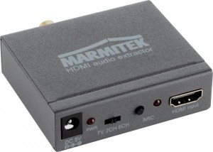 Convertitore HDMI Marmitek Connect AE14 Estrattore audio 4K - ARC (Unità)