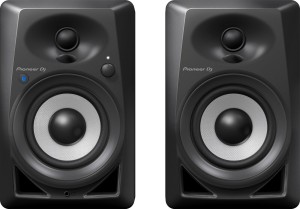 Pioneer DM-40BT Altavoces de monitor de estudio autoamplificados de 2 vías 42W (par) Negro